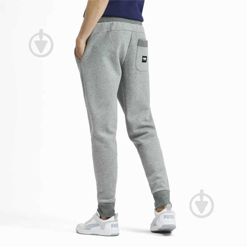 Брюки Puma Athletics Pants FL cl 58016203 р. S серый - фото 4 Брюки Puma Athletics Pants FL cl 58016203 р. S серый - фото 4