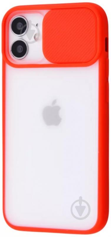 Чехол PRC Camera Protect Matte Case (PC+TPU) для Apple iPhone 12 Mini red - фото 1 Чехол PRC Camera Protect Matte Case (PC+TPU) для Apple iPhone 12 Mini red - фото 1
