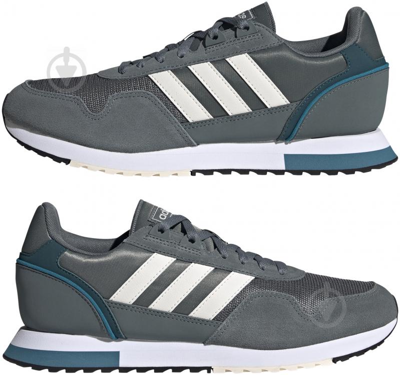 Кроссовки мужские демисезонные Adidas 8K 2020 FY8037 р.43 1/3 серые - фото 5