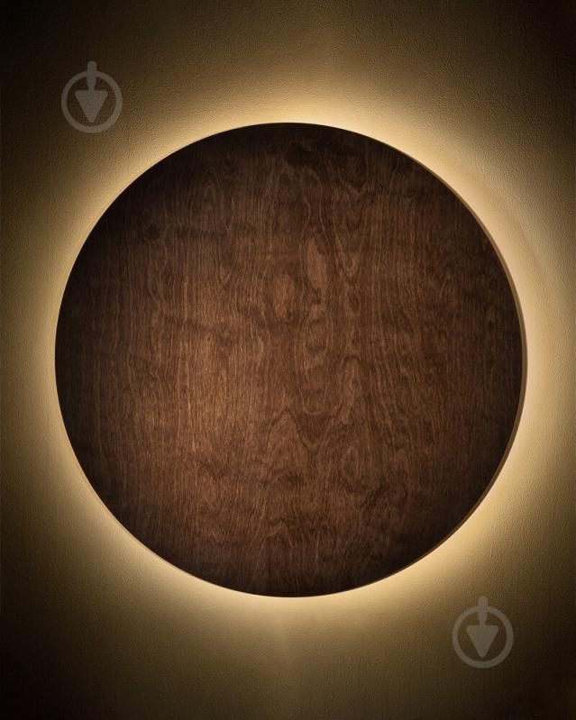 Бра Nowodvorski Ring Timber 1x16 Вт LED-модуль коричневый 11292 - фото 3
