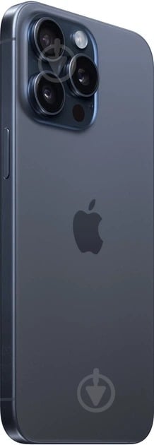 Смартфон Apple iPhone 15 Pro Max (REF A+) 256GB blue titanium (2QMU7A3) - фото 3