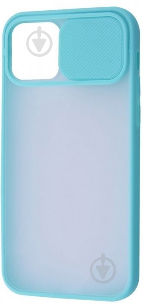 Чехол PRC Camera Protect Matte Case (PC+TPU) для Apple iPhone 12 Pro Max blue - фото 1