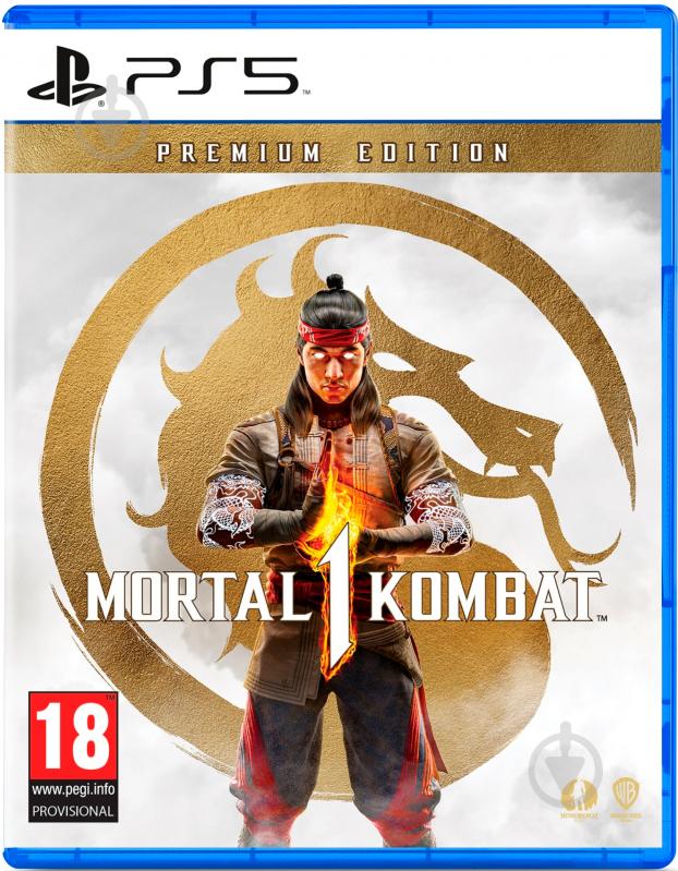 Диск Sony Игра консольная PS5 Mortal Kombat 1. Premium Edition (2023) - фото 1