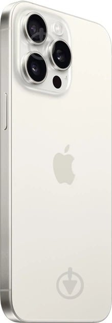 Смартфон Apple iPhone 15 Pro Max (REF A+) 256GB white titanium (2QMU783) - фото 3
