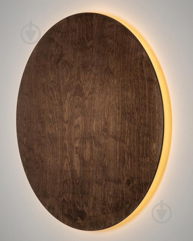 Бра Nowodvorski Ring Timber 1x22 Вт LED-модуль коричневый 11178 - фото 2 Бра Nowodvorski Ring Timber 1x22 Вт LED-модуль коричневый 11178 - фото 2
