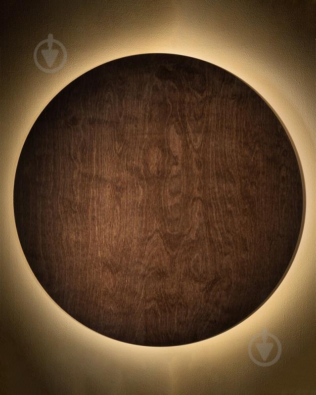 Бра Nowodvorski Ring Timber 1x22 Вт LED-модуль коричневый 11178 - фото 3 Бра Nowodvorski Ring Timber 1x22 Вт LED-модуль коричневый 11178 - фото 3