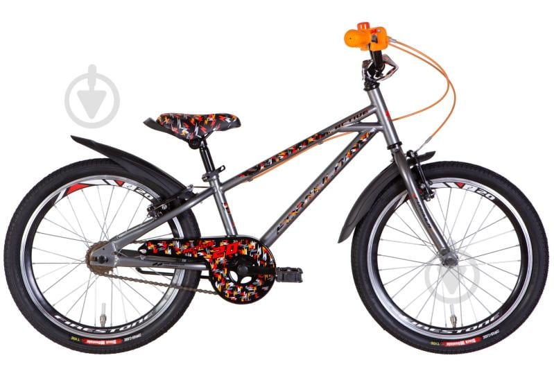 Велосипед Formula 20" 10"(25 см) ACTIVE OPS-FRK-20-204 серый - фото 1