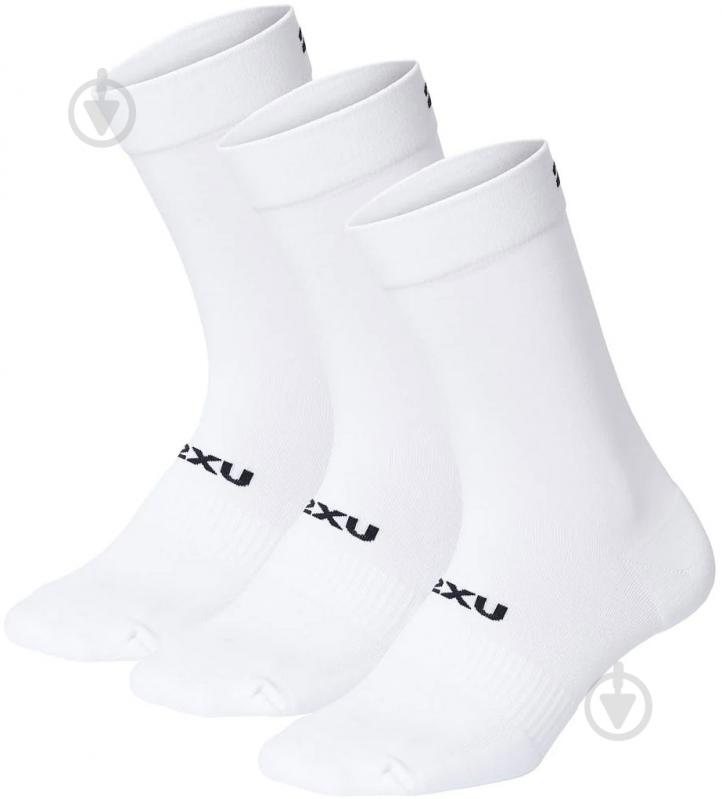 Носки 2XU UQ7238e_WHT/BLK белый - фото 1 Носки 2XU UQ7238e_WHT/BLK белый - фото 1