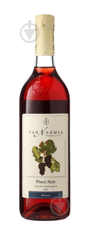 Сік Van Nahmen виноградний сорту Піно Нуар червоний 0,75 л (T4144) - фото 1 Сік Van Nahmen виноградний сорту Піно Нуар червоний 0,75 л (T4144) - фото 1