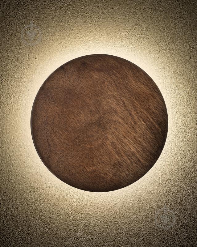 Бра Nowodvorski Ring Timber 1x10 Вт LED-модуль коричневый 11290 - фото 2