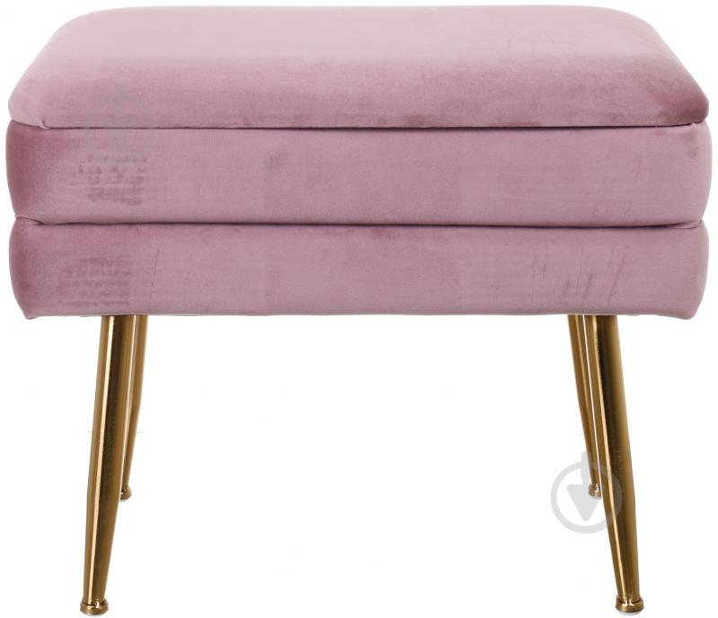 Сундук-пуф Yves 500х345х420 мм розовый (VWF19A230A-S-DPK) - фото 2 Сундук-пуф Yves 500х345х420 мм розовый (VWF19A230A-S-DPK) - фото 2