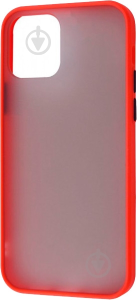 Чехол Shadow Matte Case (PC+TPU) красный для Apple iPhone 12 - фото 1 Чехол Shadow Matte Case (PC+TPU) красный для Apple iPhone 12 - фото 1