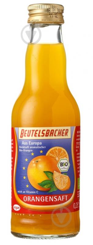 Сок Beutelsbacher апельсиновый органический 0,2 л - фото 1