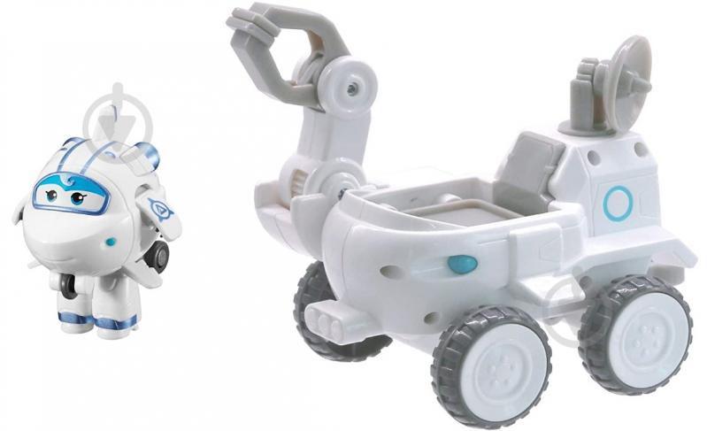 Игровой набор Super Wings Mission Teams Astra's Moon Rover Лунный автомобиль Астры EU730844 - фото 4