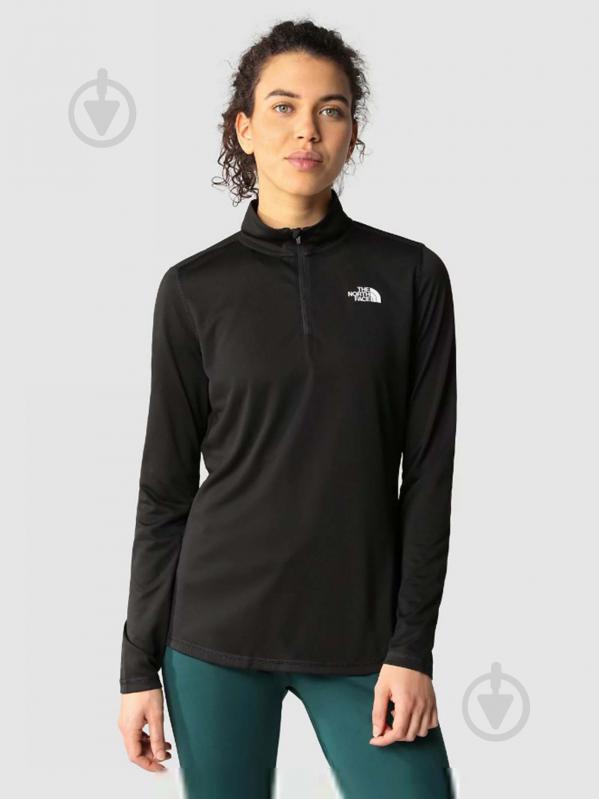 Джемпер THE NORTH FACE W FLEX 1/4 ZIP - EU NF0A7ZB6JK31 р.L чорний - фото 1