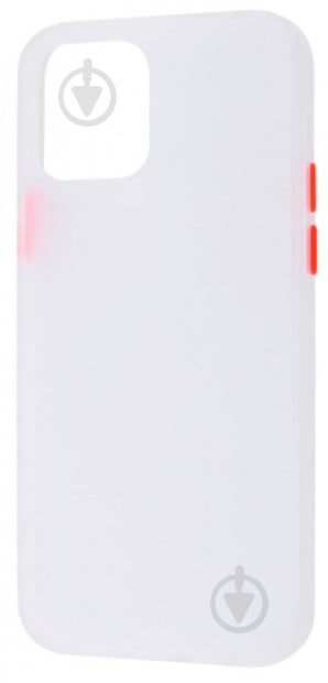 Чехол Shadow Matte Case (PC+TPU) белый для Apple iPhone 12 Pro Max - фото 1