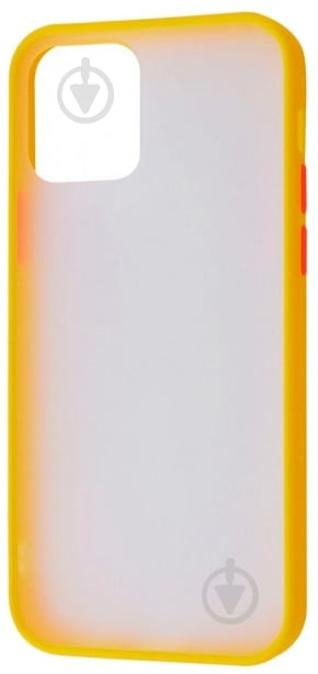 Чехол Shadow Matte Case (PC+TPU) желтый для Apple iPhone 12 Pro Max - фото 1 Чехол Shadow Matte Case (PC+TPU) желтый для Apple iPhone 12 Pro Max - фото 1