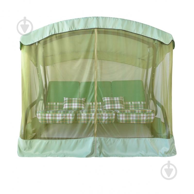 Гойдалка Vitan " Фемелі - 2 " Шотландія зелена - фото 4 Гойдалка Vitan " Фемелі - 2 " Шотландія зелена - фото 4