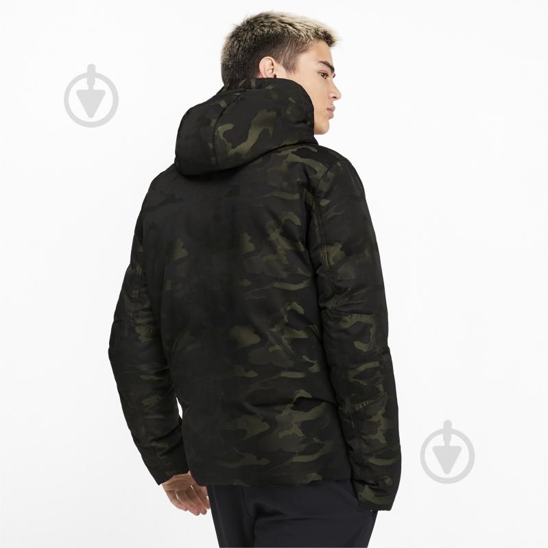 Куртка мужская демисезонная Puma 480 Camo Down Jacket 58044470 р.XL зеленая - фото 4 Куртка мужская демисезонная Puma 480 Camo Down Jacket 58044470 р.XL зеленая - фото 4