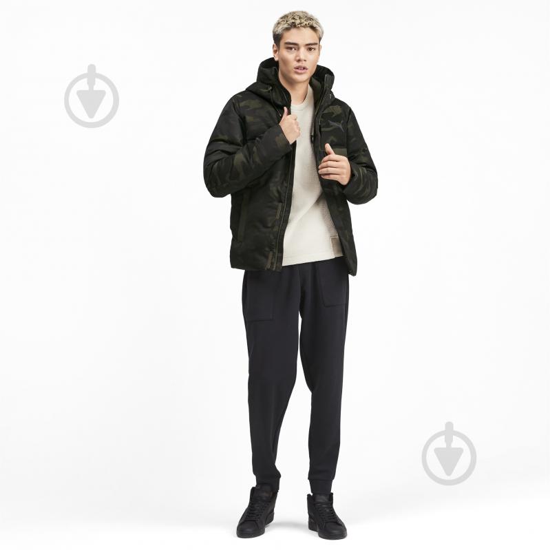 Куртка мужская демисезонная Puma 480 Camo Down Jacket 58044470 р.XL зеленая - фото 5 Куртка мужская демисезонная Puma 480 Camo Down Jacket 58044470 р.XL зеленая - фото 5