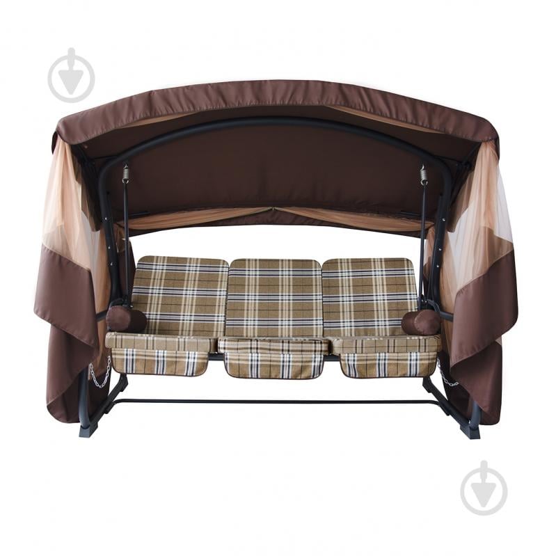 Гойдалка Vitan " Монако " Шотландія коричнева - фото 3 Гойдалка Vitan " Монако " Шотландія коричнева - фото 3