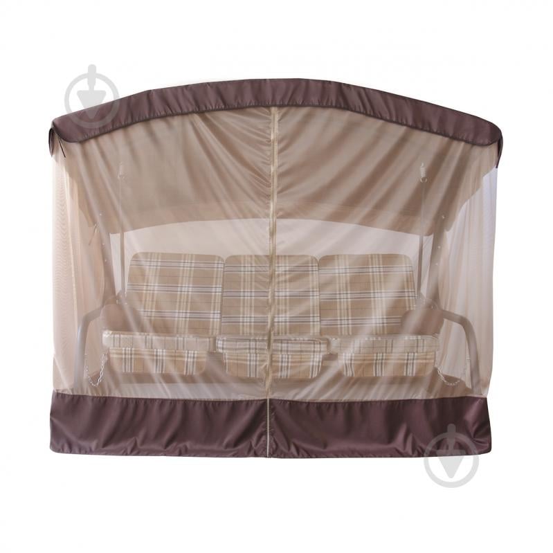 Гойдалка Vitan " Монако " Шотландія коричнева - фото 2 Гойдалка Vitan " Монако " Шотландія коричнева - фото 2