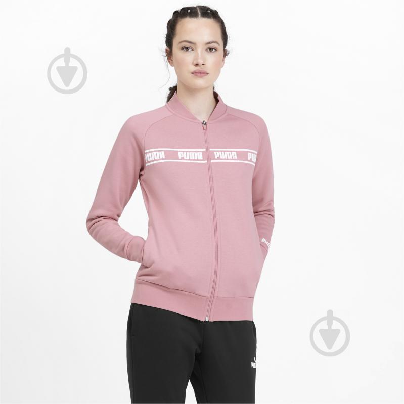 Спортивный костюм Puma Amplified Sweat Suit 58049314 р. XS розовый - фото 1