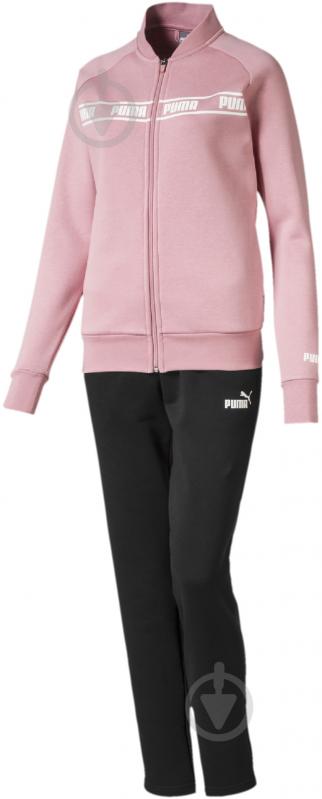 Спортивный костюм Puma Amplified Sweat Suit 58049314 р. XS розовый - фото 2