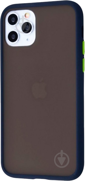 Чехол Shadow Matte Case (PC+TPU) темно-синий для Apple iPhone 11 Pro - фото 1 Чехол Shadow Matte Case (PC+TPU) темно-синий для Apple iPhone 11 Pro - фото 1