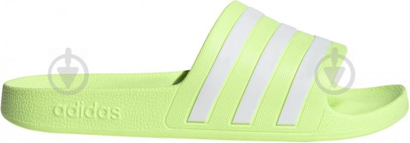 Шльопанці Adidas ADILETTE AQUA FY8105 р.36 2/3 салатовий - фото 1