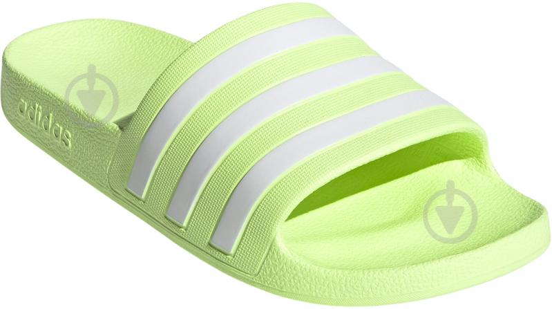 Шльопанці Adidas ADILETTE AQUA FY8105 р.36 2/3 салатовий - фото 3