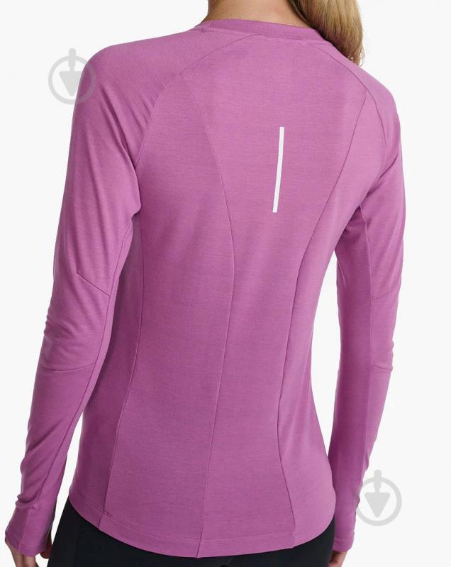 Футболка 2XU Ignition Base Layer L/S WR6831a_MVE/WRF р.S розовый - фото 7