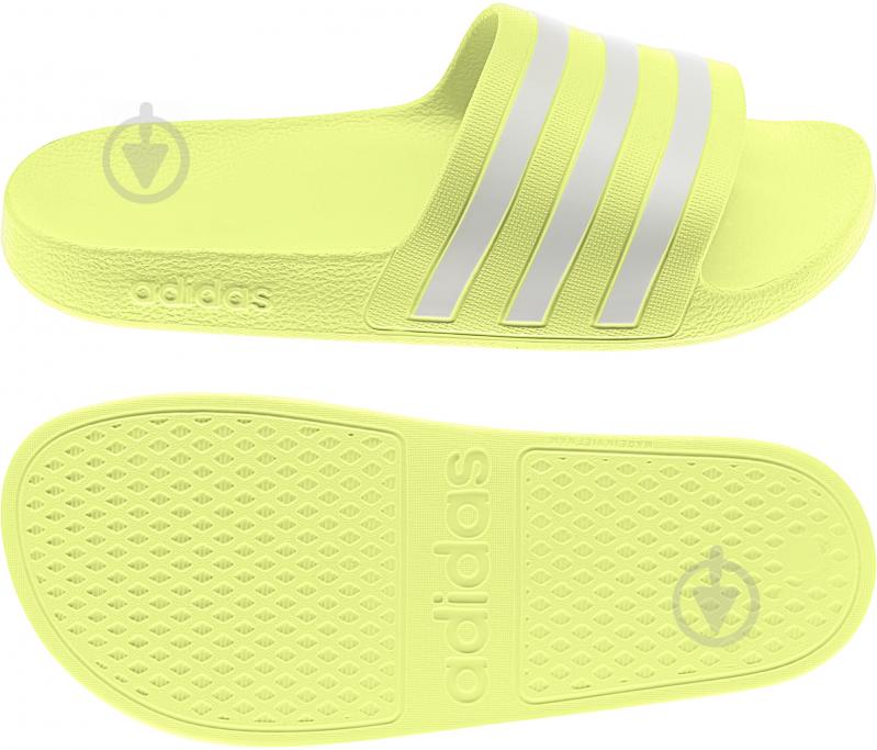 Шльопанці Adidas ADILETTE AQUA FY8105 р.38 салатовий - фото 4