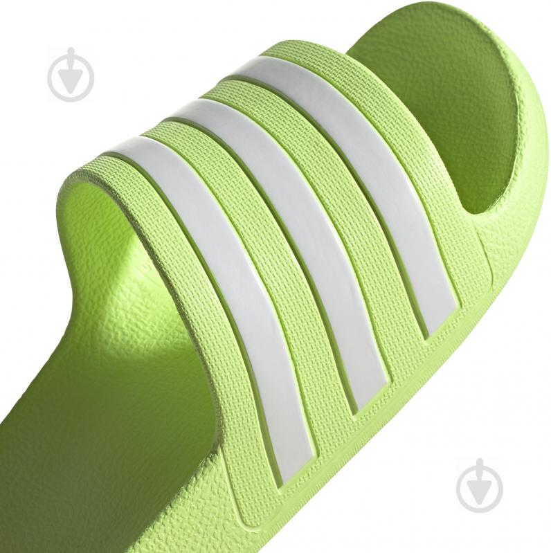 Шльопанці Adidas ADILETTE AQUA FY8105 р.38 салатовий - фото 9