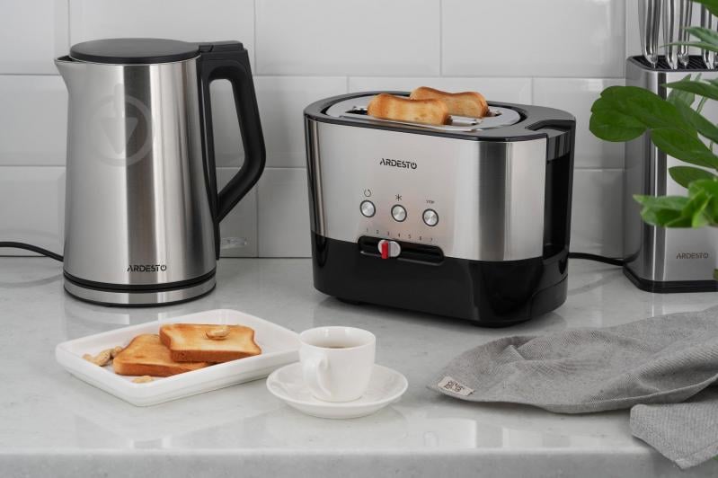 Тостер ARDESTO Steel Collection T-K210 - фото 2