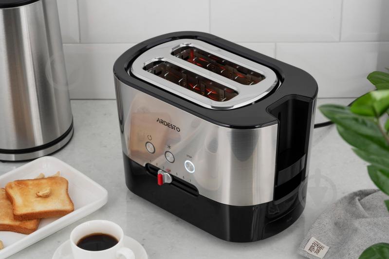 Тостер ARDESTO Steel Collection T-K210 - фото 5