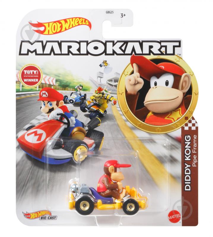 Автомобиль Hot Wheels из видеоигры "Mario Kart" (в асс.) GBG25 - фото 12