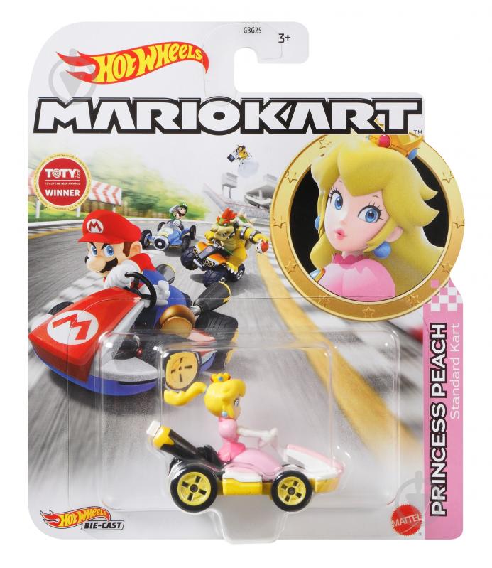 Автомобиль Hot Wheels из видеоигры "Mario Kart" (в асс.) GBG25 - фото 5