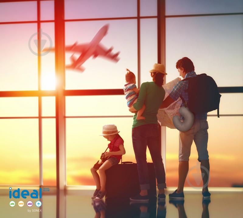 Подушка для подорожей Ideal Sonex 30x35 см бежевий - фото 3 Подушка для подорожей Ideal Sonex 30x35 см бежевий - фото 3