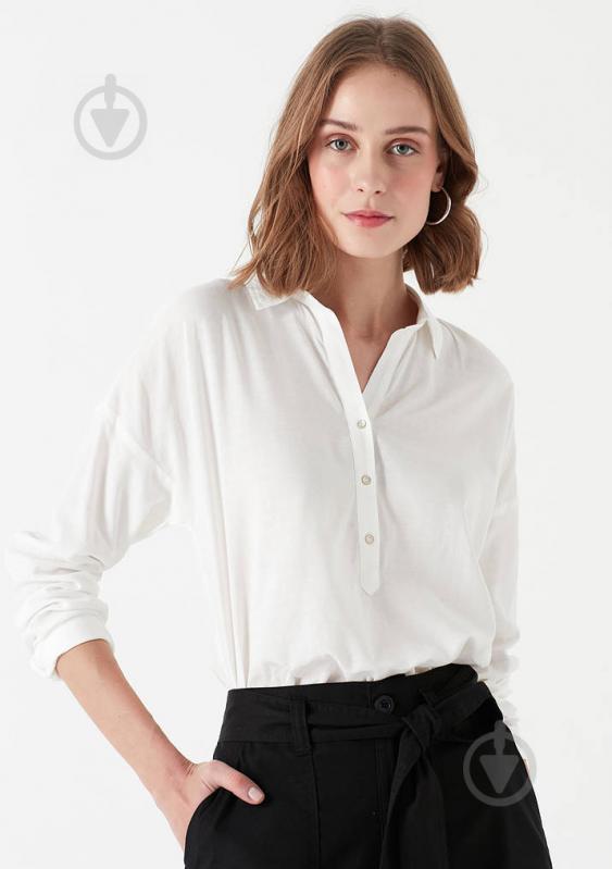 Рубашка Mavi LONG SLEEVE BLOUSE 122414-30701 р. L белый - фото 2