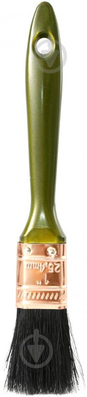 Кисточка Tempo черная щетина 1 25 мм JA-E004 - фото 1