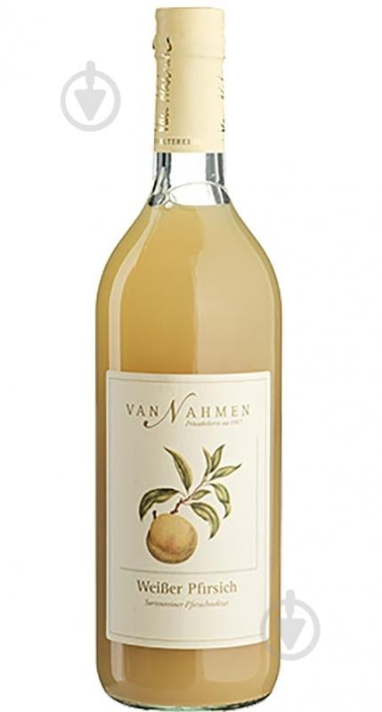 Нектар Van Nahmen із білого персика 0,75 л (14021) - фото 1 Нектар Van Nahmen із білого персика 0,75 л (14021) - фото 1