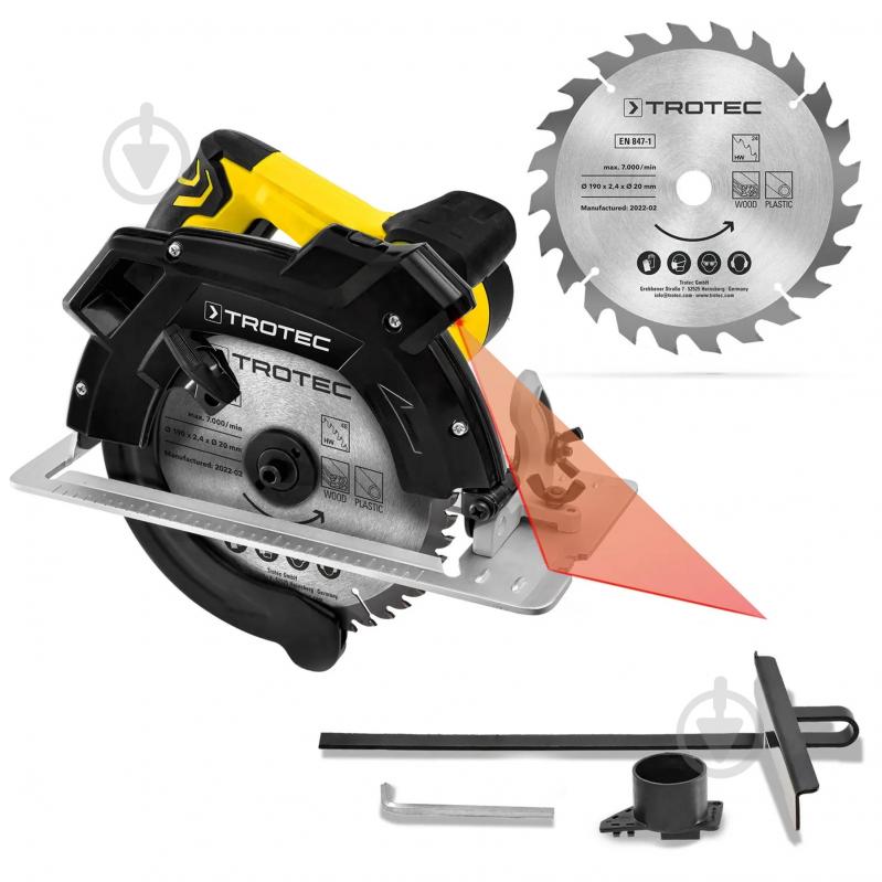 Пилка циркулярна Trotec PCSS 10-1400 4430000050 - фото 1