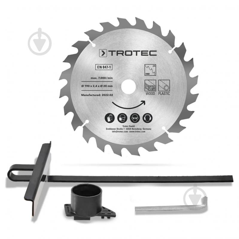 Пилка циркулярна Trotec PCSS 10-1400 4430000050 - фото 9