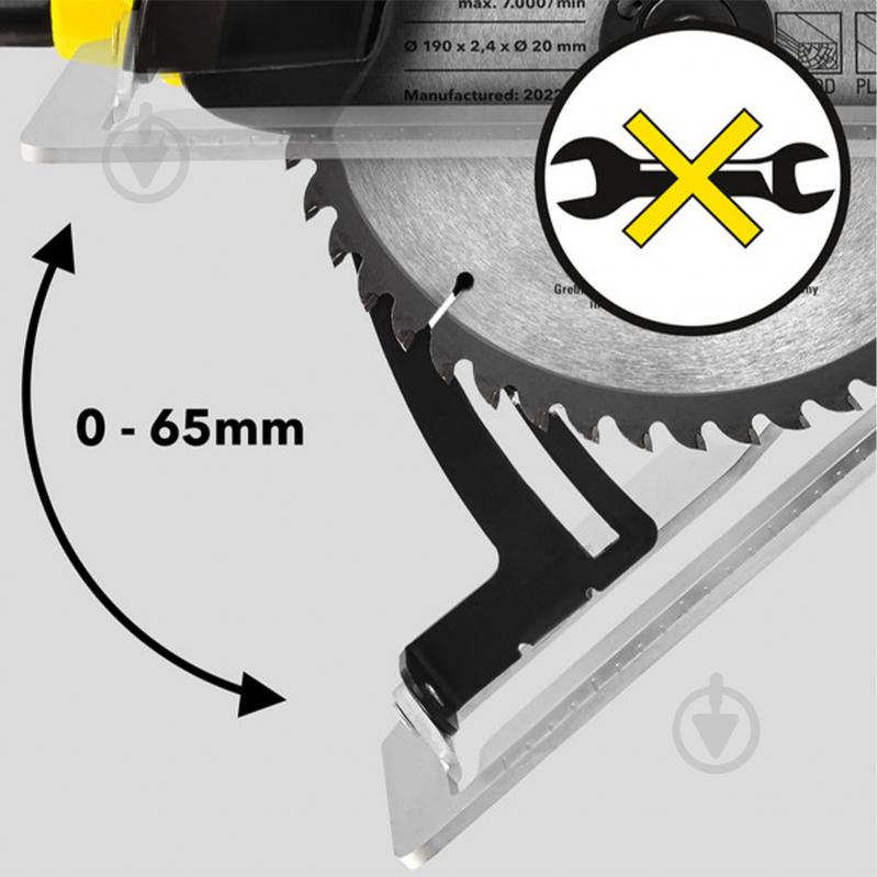 Пилка циркулярна Trotec PCSS 10-1400 4430000050 - фото 7