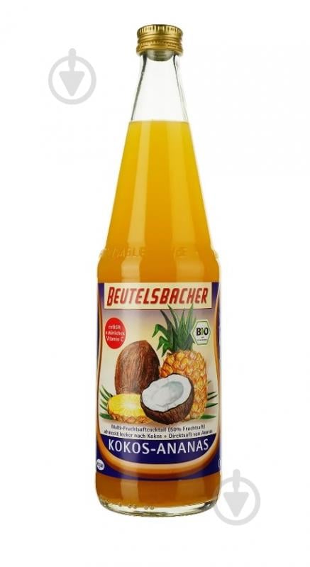 Нектар Beutelsbacher Кокос-Ананас органический 0,75 л (16028) - фото 1