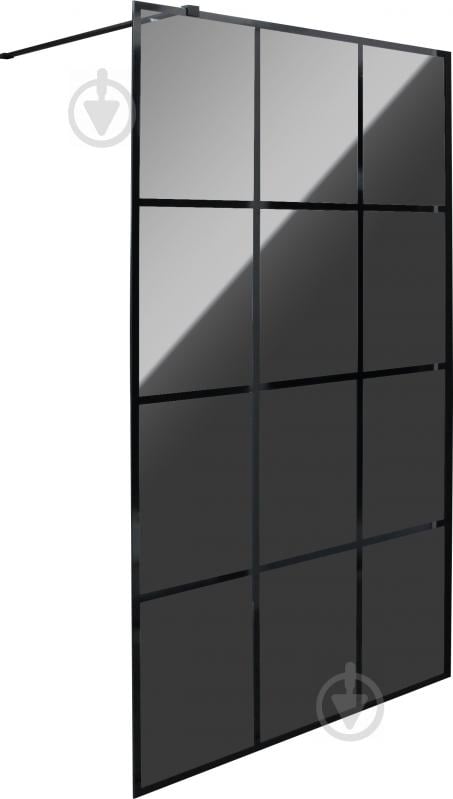 Стенка душевая ScandiSPA Scadi S251BG walk-in 120x200 см grid - фото 2