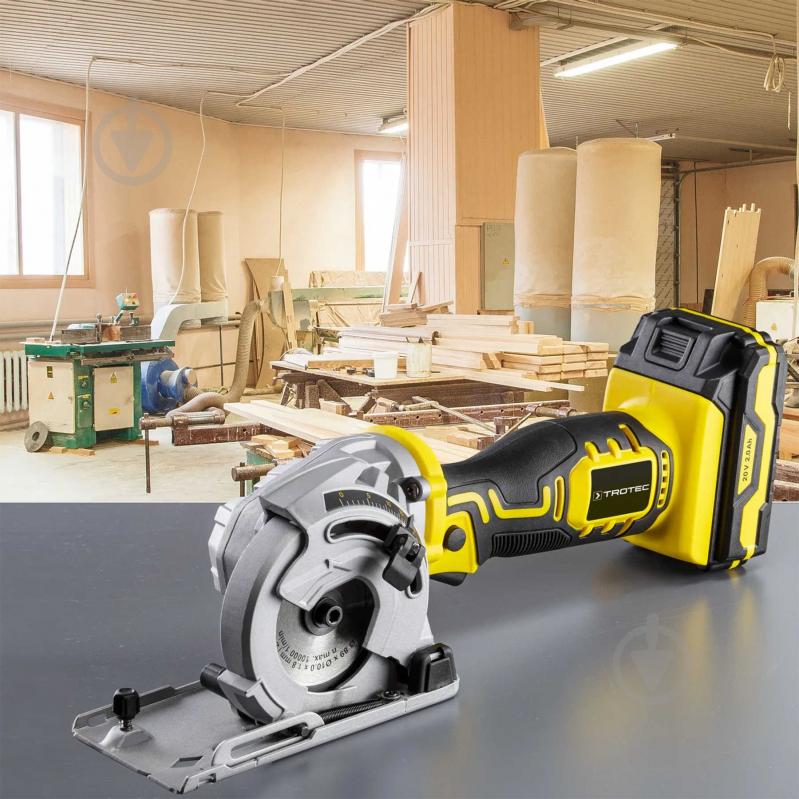 Пилка циркулярна Trotec PCSS 05-20V 4430000105 - фото 32