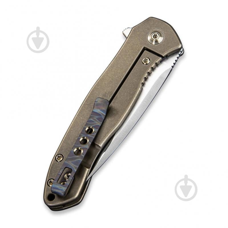 Нож складной Weknife Kitefin, коричневый 2001C - фото 4 Нож складной Weknife Kitefin, коричневый 2001C - фото 4