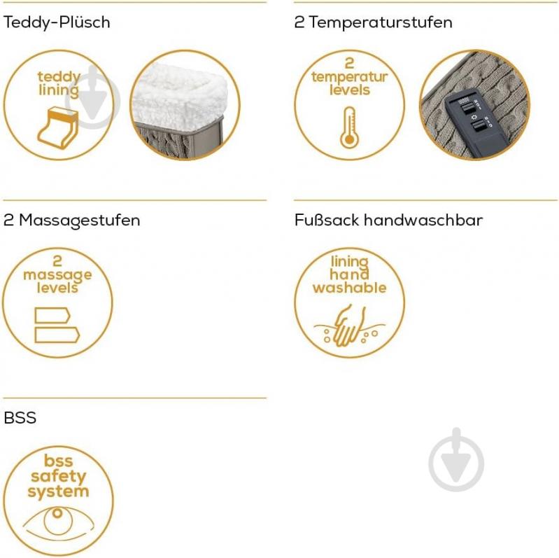 Грелка для ног Beurer 2 в 1 FWM_45 - фото 10